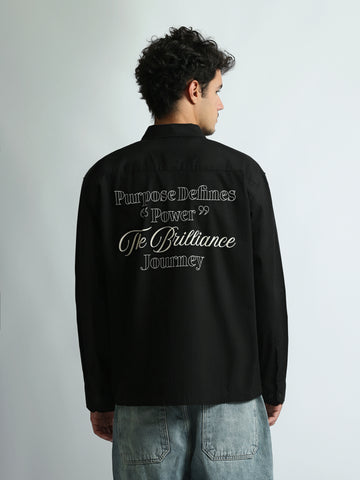 Long Sleeves Shirts Loose fit cotton