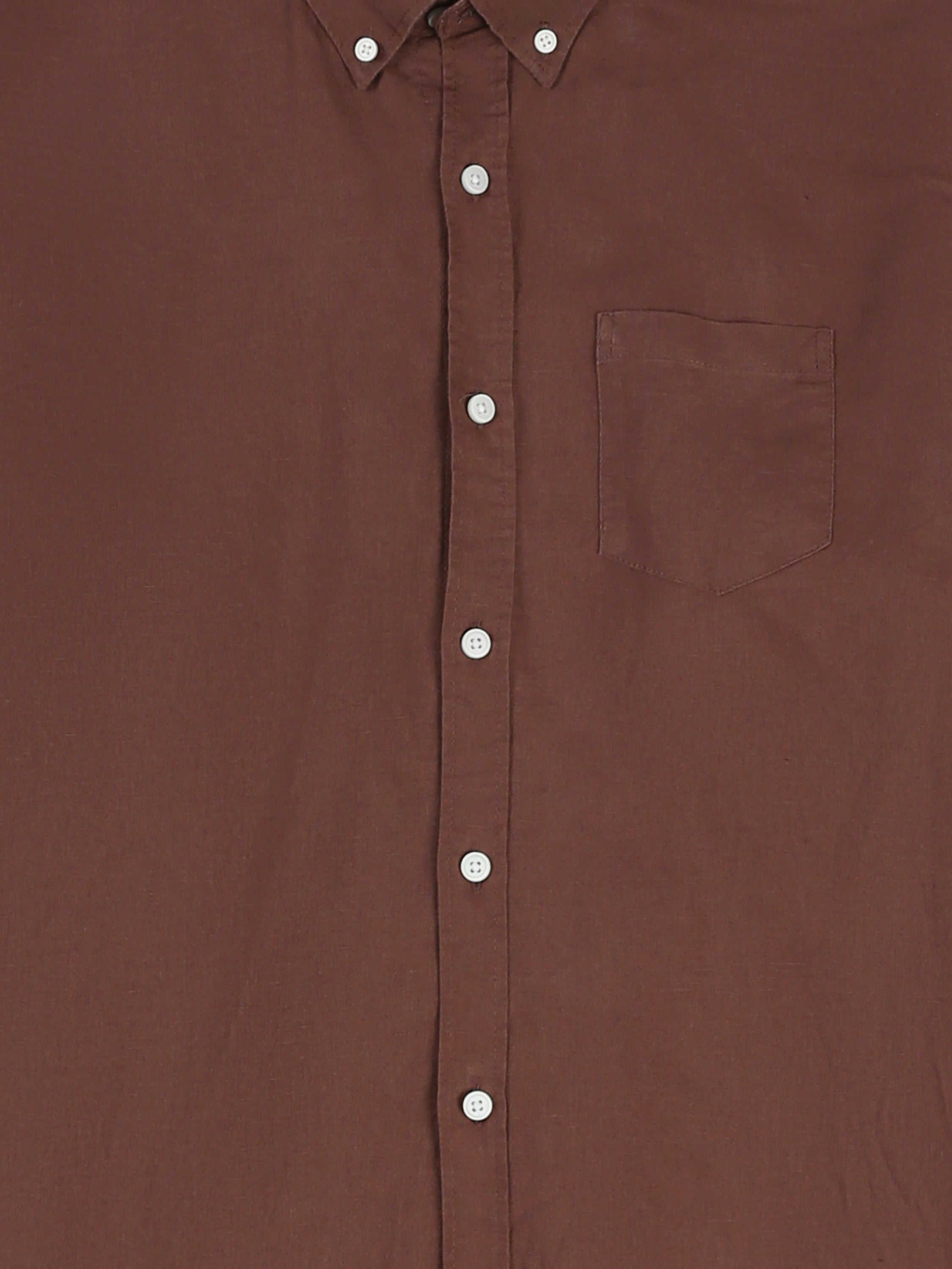 Town Team long sleeves shirts linen regular fit Olive