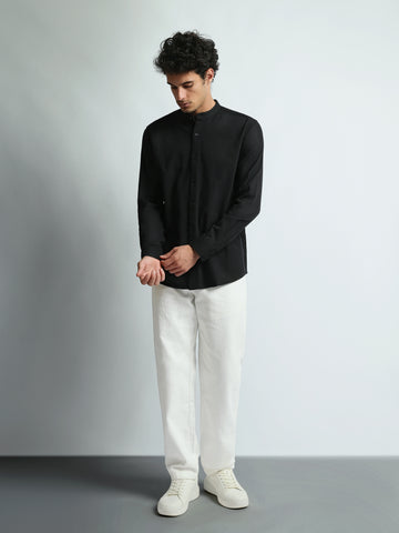 Long Sleeves Shirts Slim fit pique
