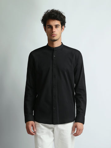 Long Sleeves Shirts Slim fit pique