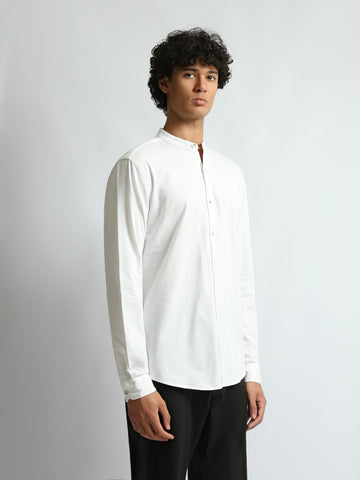Long Sleeves Shirts Slim fit pique