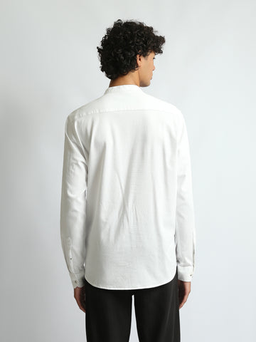 Long Sleeves Shirts Slim fit pique