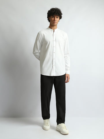 Long Sleeves Shirts Slim fit pique