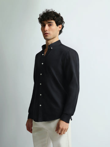 Long Sleeves Shirts Slim fit pique