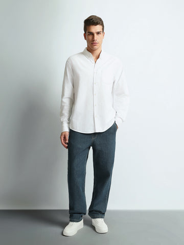 Long Sleeves Shirts Slim fit oxford