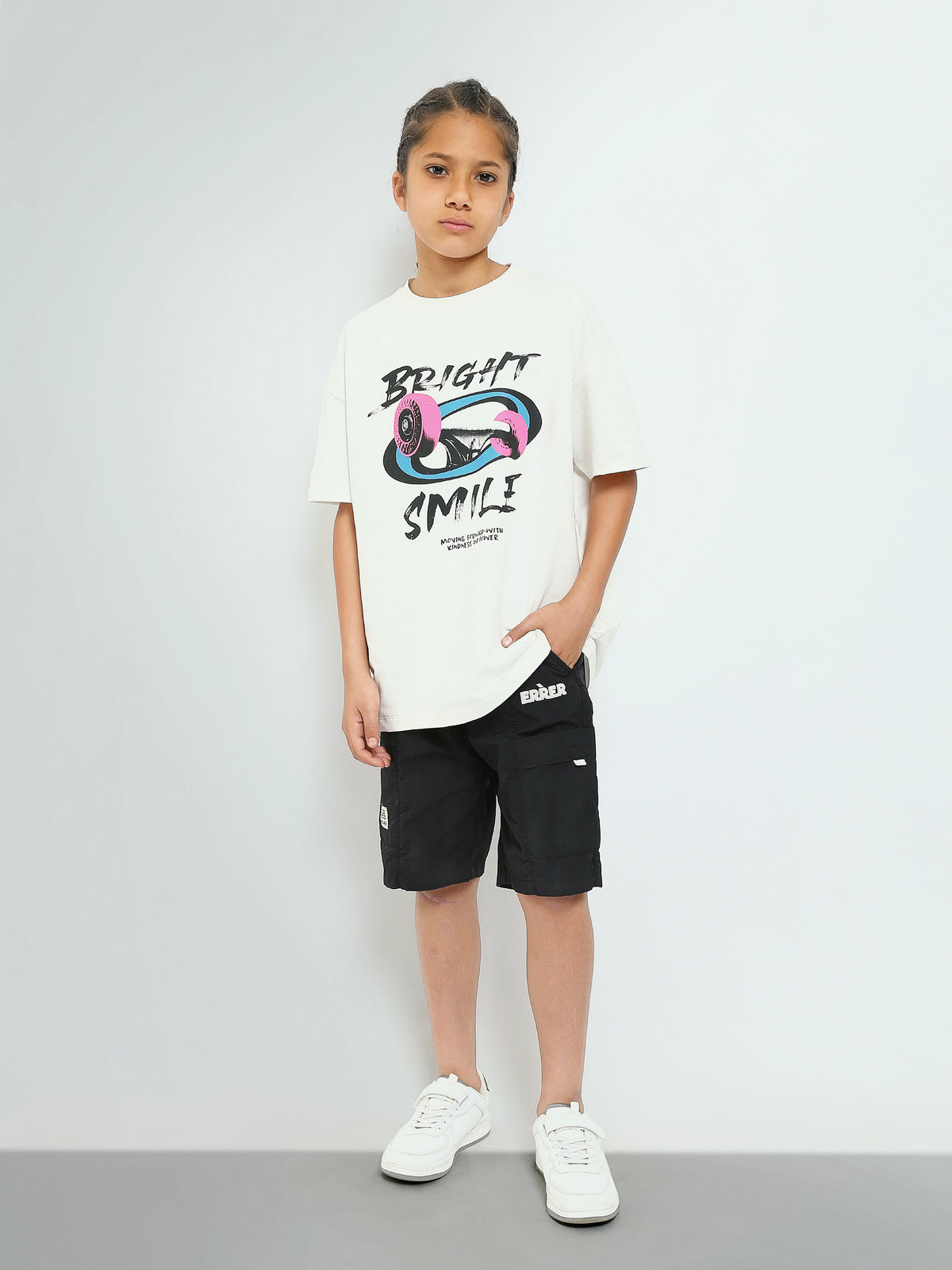 Town Team - Kids' embroidered Boys Shorts Black Mixed Materials
