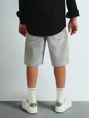Shorts Slim fit textured