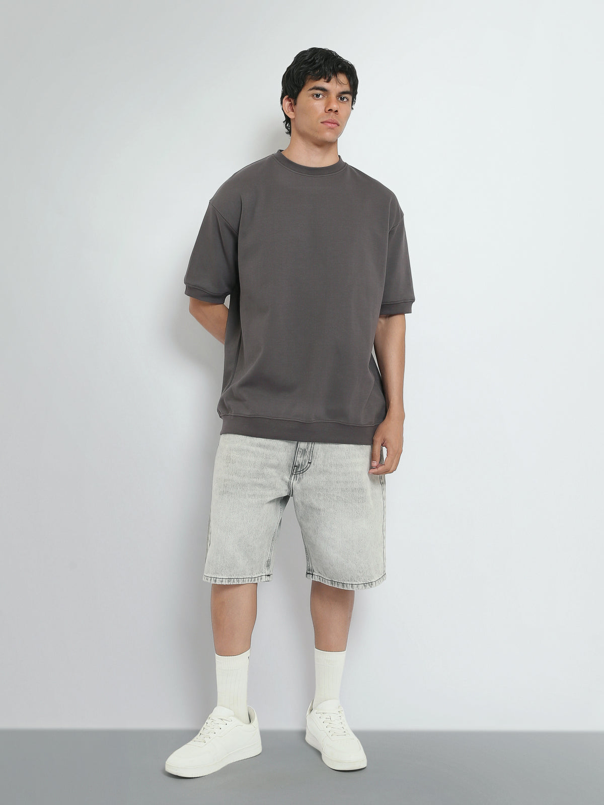 Town Team shorts basic standard fit Charcoal