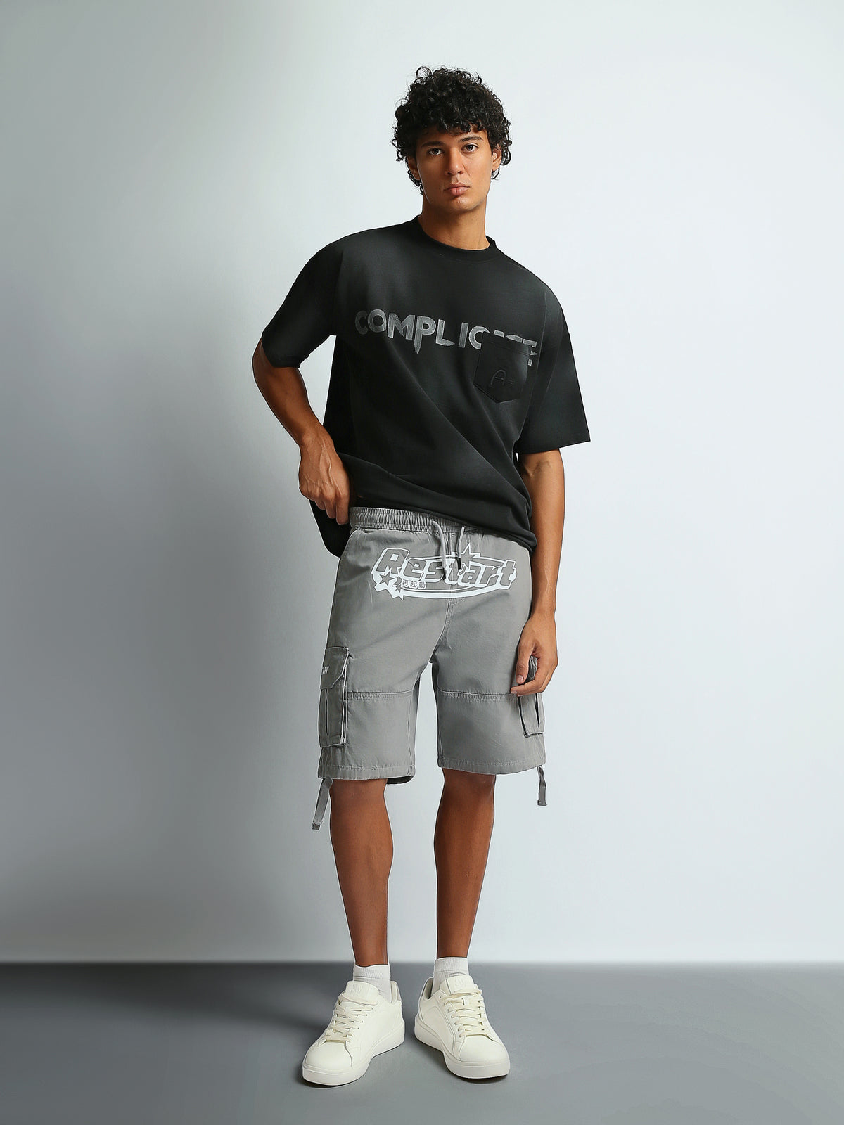 Shorts Carpenter fit printed