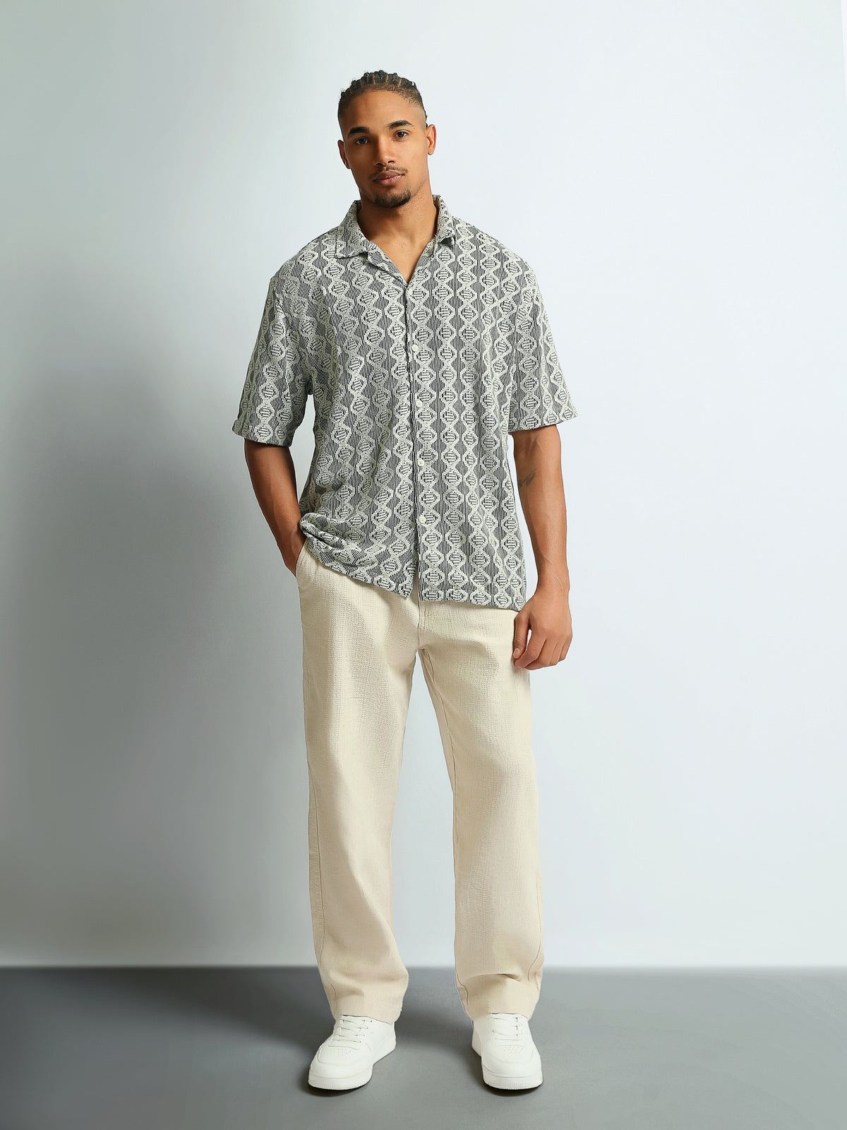 Short Sleeves Shirts Oversized fit cotton