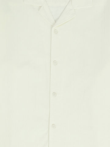 Short Sleeves Shirts Oversized fit Seersucer