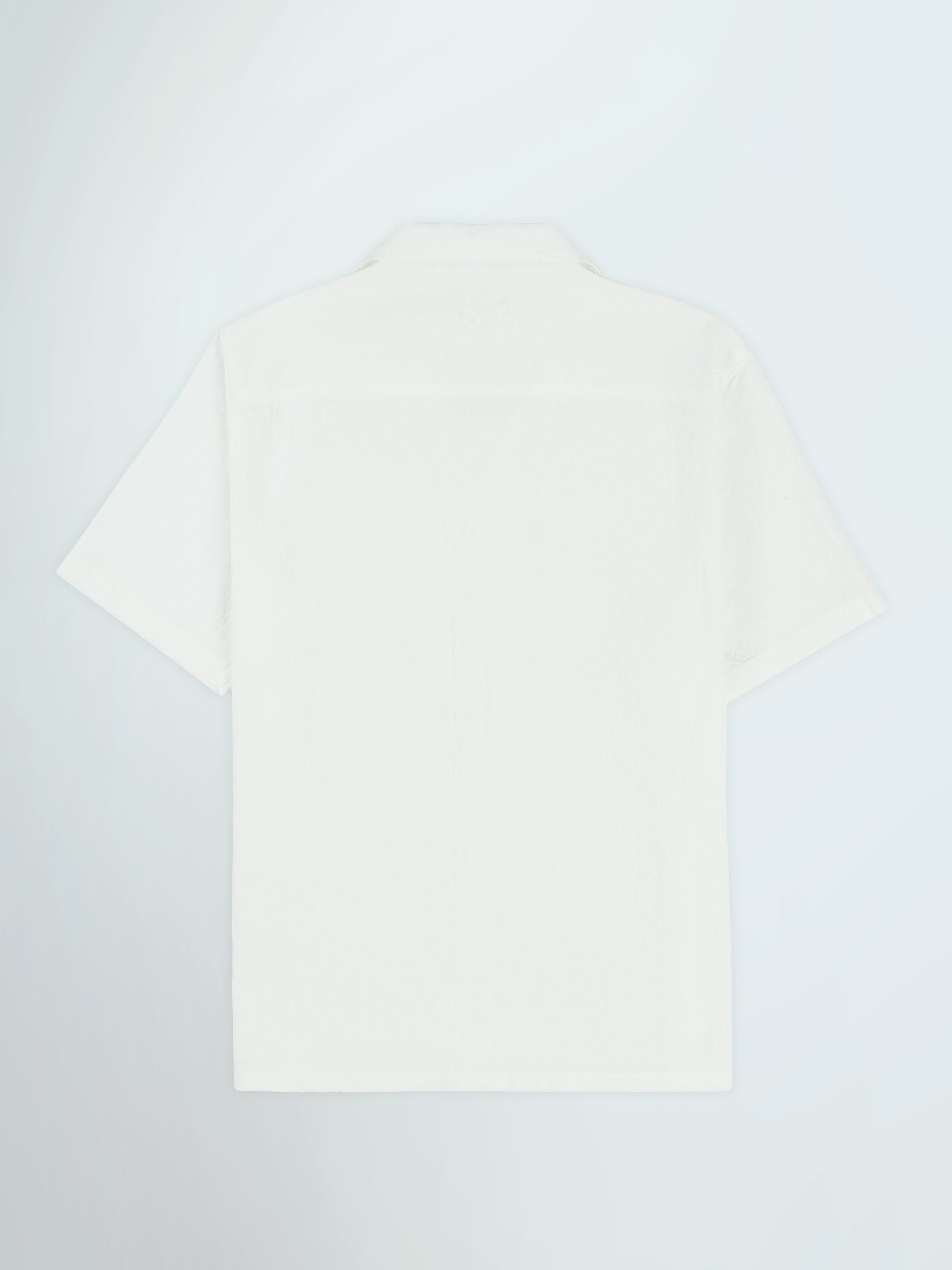 Town Team short sleeves shirts cotton oversized fit OFF WHIT