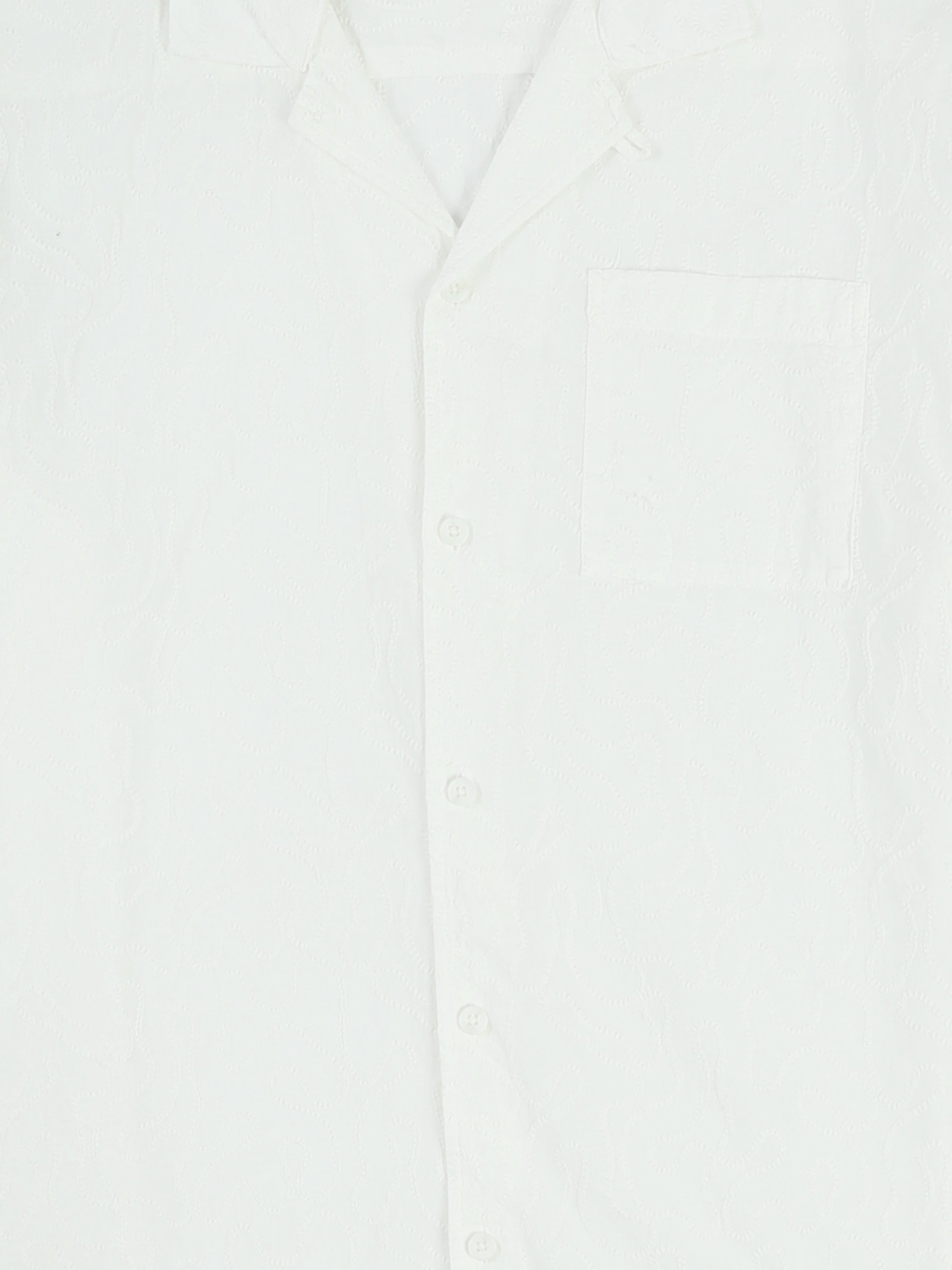 Town Team short sleeves shirts cotton oversized fit OFF WHIT