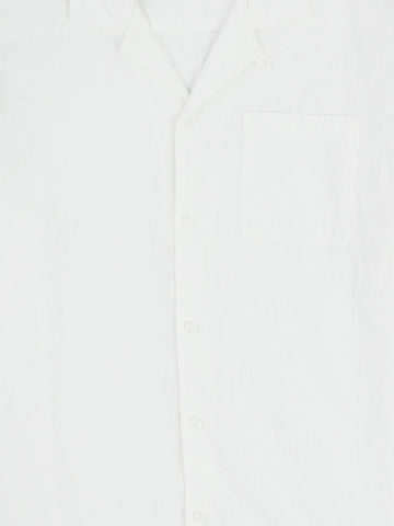 Town Team short sleeves shirts cotton oversized fit OFF WHIT