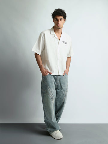 Short Sleeves Shirts Loose fit cotton
