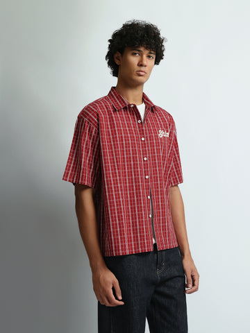 Short Sleeves Shirts Loose fit poplin