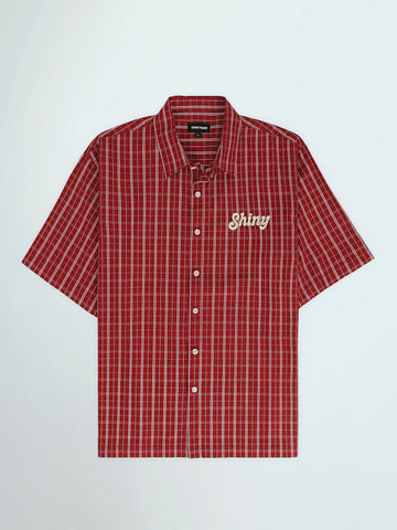 Short Sleeves Shirts Loose fit poplin