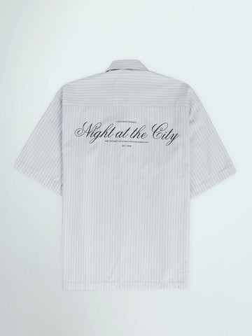 Short Sleeves Shirts Loose fit poplin