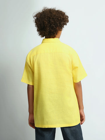 Short Sleeves Shirts Loose fit linen