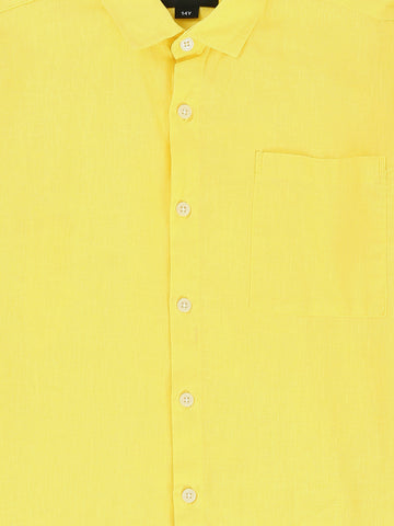 Short Sleeves Shirts Loose fit linen