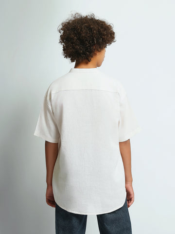 Short Sleeves Shirts Loose fit linen