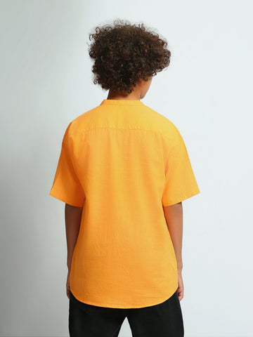 Short Sleeves Shirts Loose fit linen
