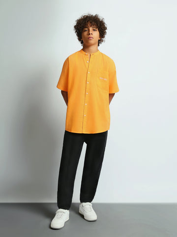 Short Sleeves Shirts Loose fit linen