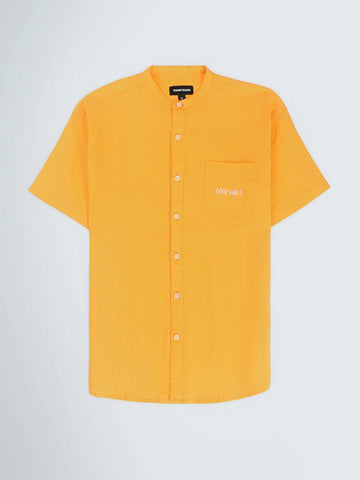 Short Sleeves Shirts Loose fit linen