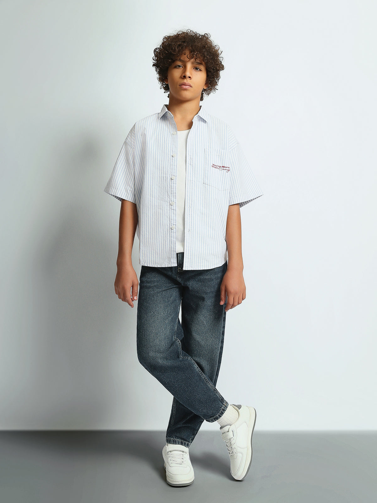 Short Sleeves Shirts Boxy fit oxford