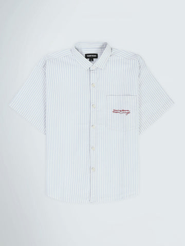 Short Sleeves Shirts Boxy fit oxford