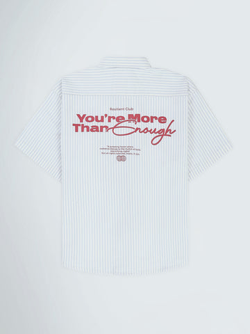 Short Sleeves Shirts Boxy fit oxford
