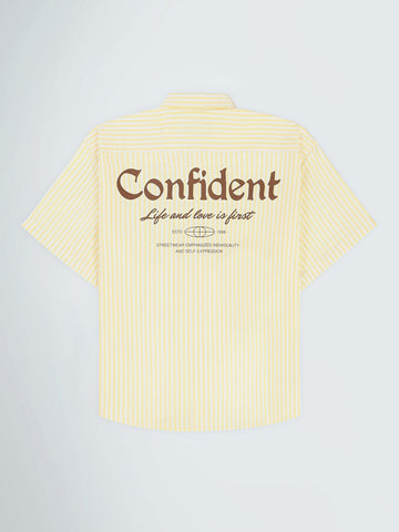 Short Sleeves Shirts Boxy fit oxford