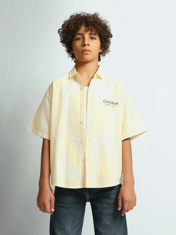 Short Sleeves Shirts Boxy fit oxford
