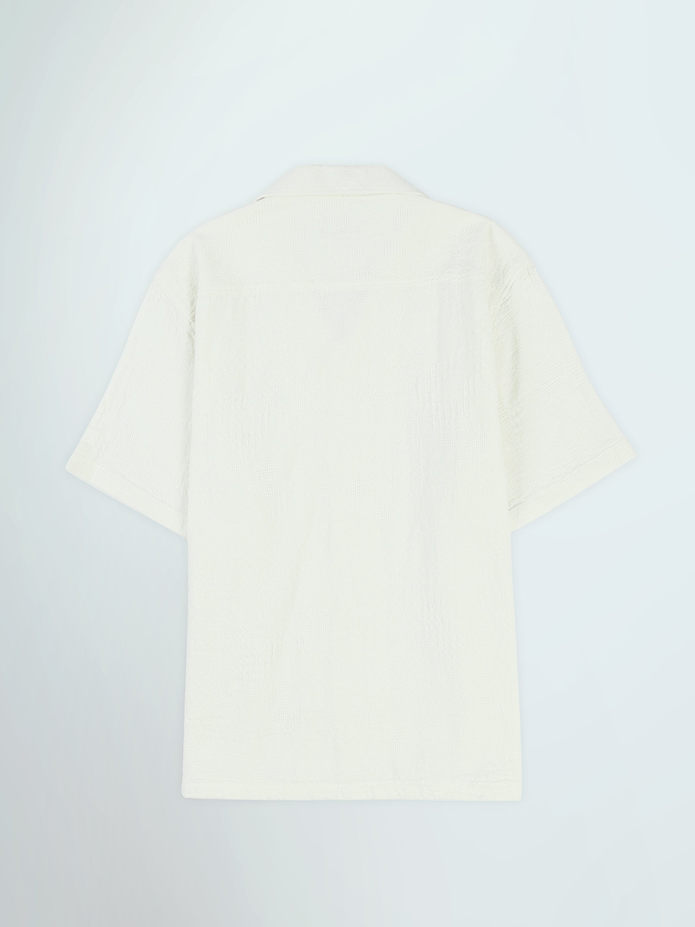 Town Team short sleeves shirts cotton oversized fit OFF WHIT