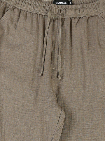 Shirt Sets Oversize fit/Baggy fit plain top