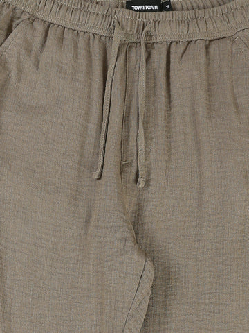Shirt Sets Oversize fit/Baggy fit plain top