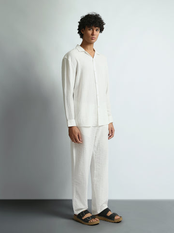 Shirt Sets Oversize fit/Baggy fit plain top