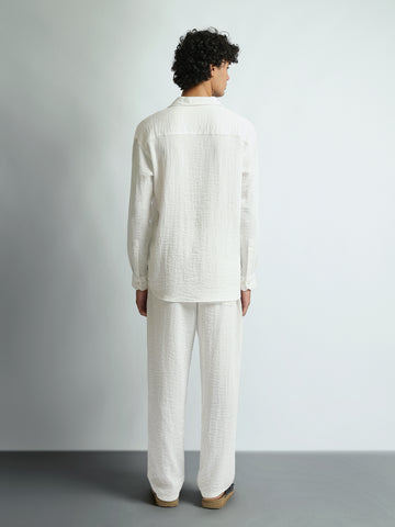 Shirt Sets Oversize fit/Baggy fit plain top