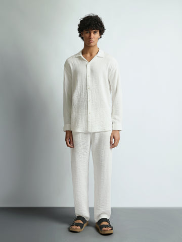 Shirt Sets Oversize fit/Baggy fit plain top
