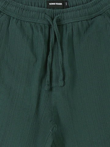 Shirt Sets oversize fit shirt + relaxed fit short texture top