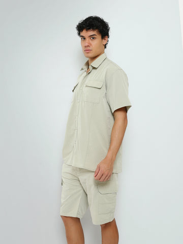 Town Team - Men's plain top Shirt Sets Mint