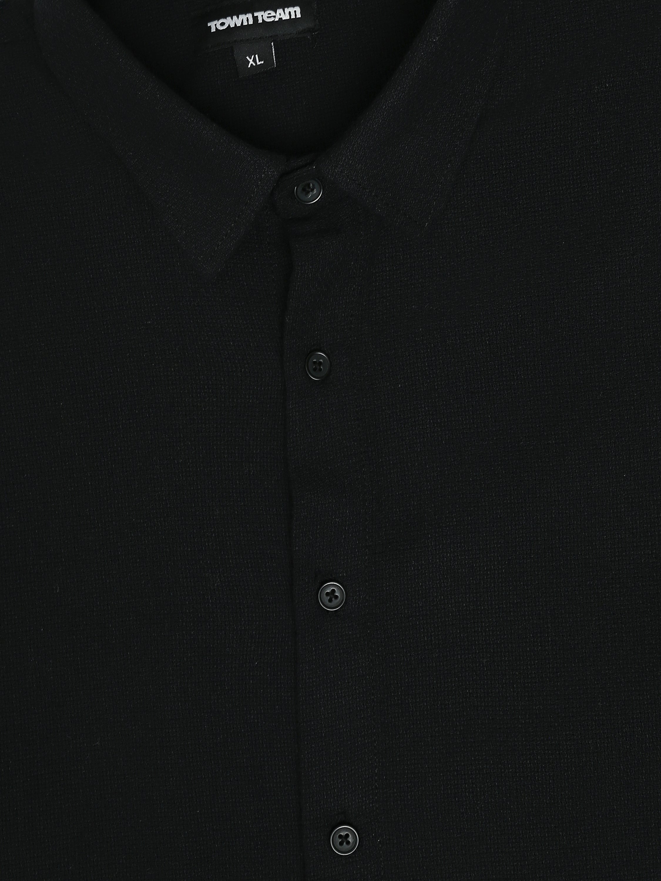 Town Team - Men's plain top Shirt Sets Black