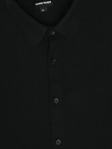 Town Team - Men's plain top Shirt Sets Black