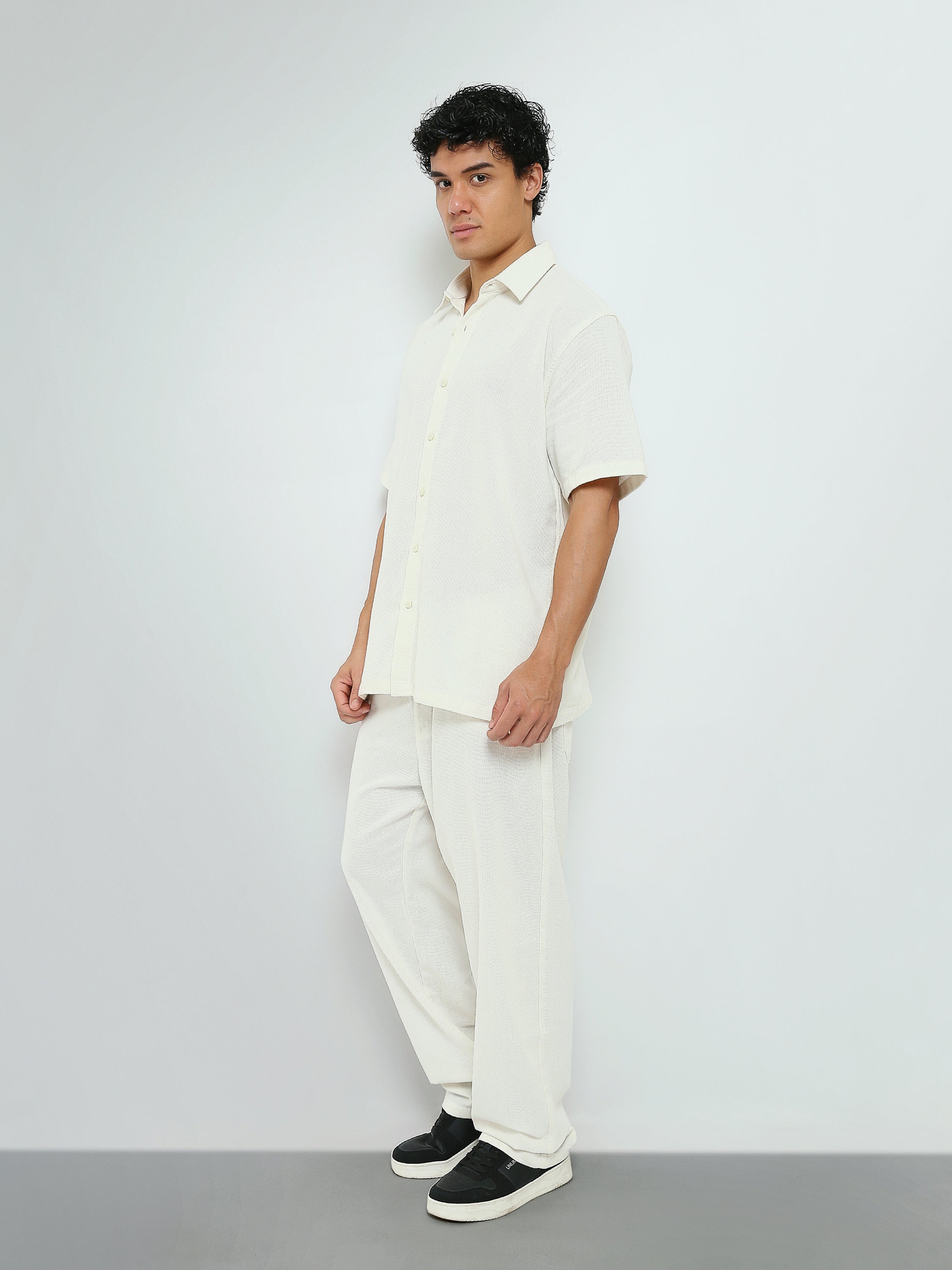 Town Team - Men's plain top Shirt Sets Black