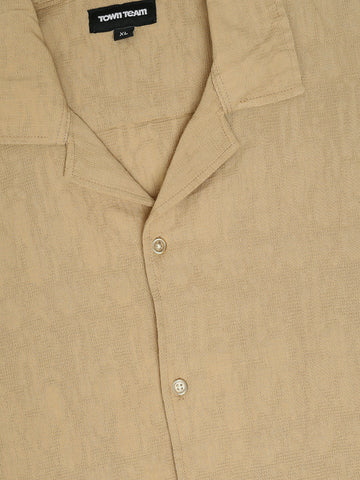 Town Team - Men's plain top Shirt Sets Beige
