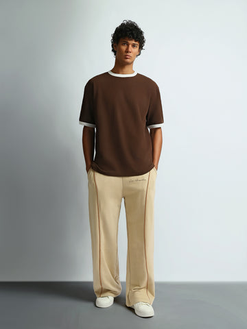 Sweatpants Slim fit embroidered