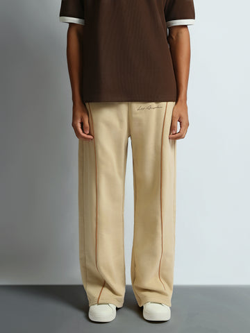 Sweatpants Slim fit embroidered