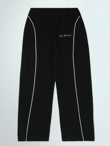 Sweatpants Slim fit embroidered