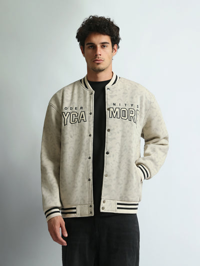 Town Team sweatshirts embroidered regular fit OFF WHIT