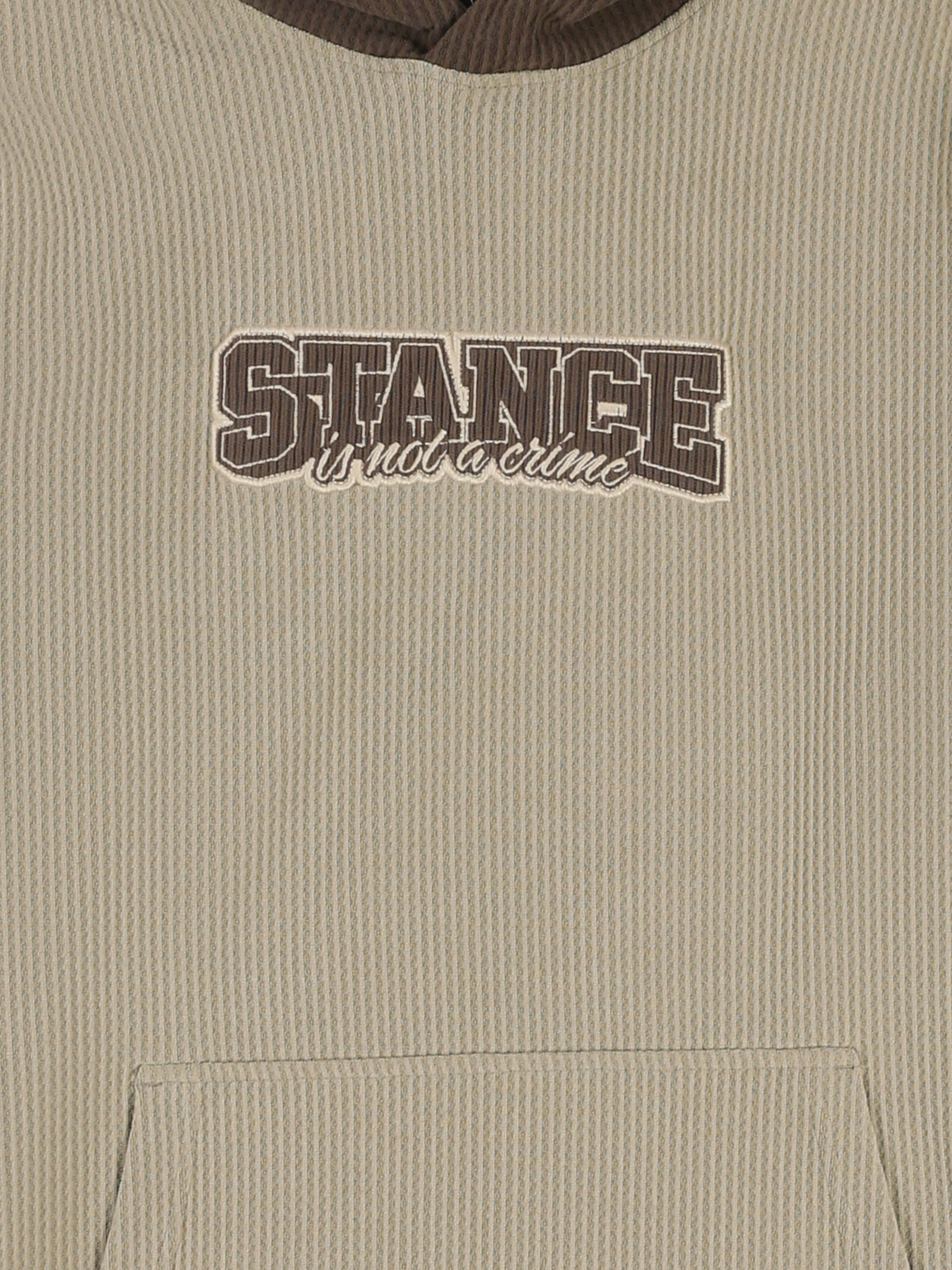 Town Team sweatshirts embroidered corduroy BEG/BRN